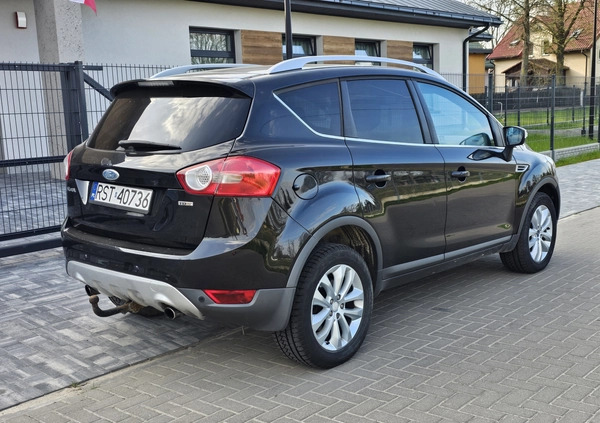 Ford Kuga cena 29500 przebieg: 195580, rok produkcji 2009 z Siedlce małe 67